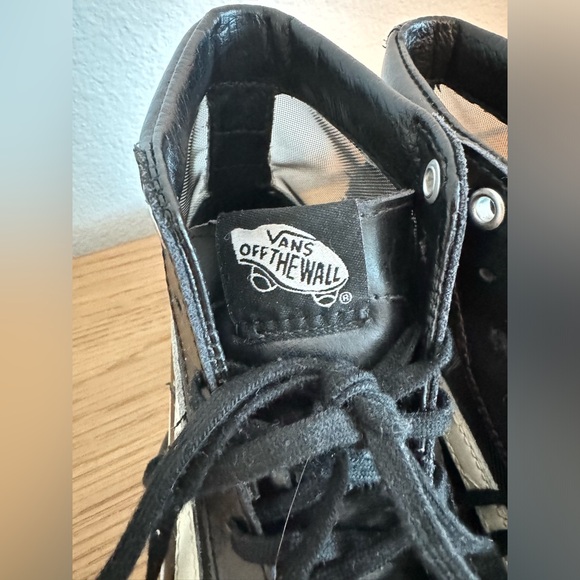 Vans | SK8 Hi Slim Cutout Mesh in Black - Picture 12 of 16